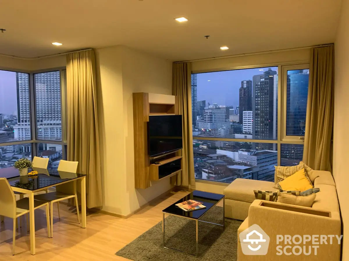 Fully Furnished 1 Bedroom Condo at Rhythm Sathorn-1