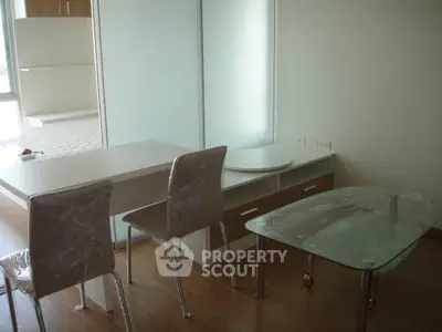 Modern apartment interior with minimalist furniture and natural light