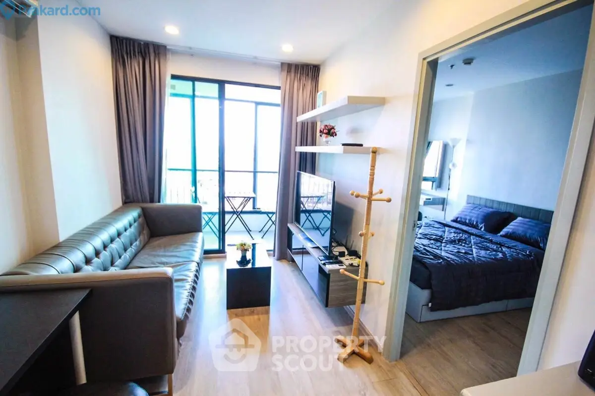 Fully Furnished 1 Bedroom Condo at Ideo Sathorn Tha Phra-1