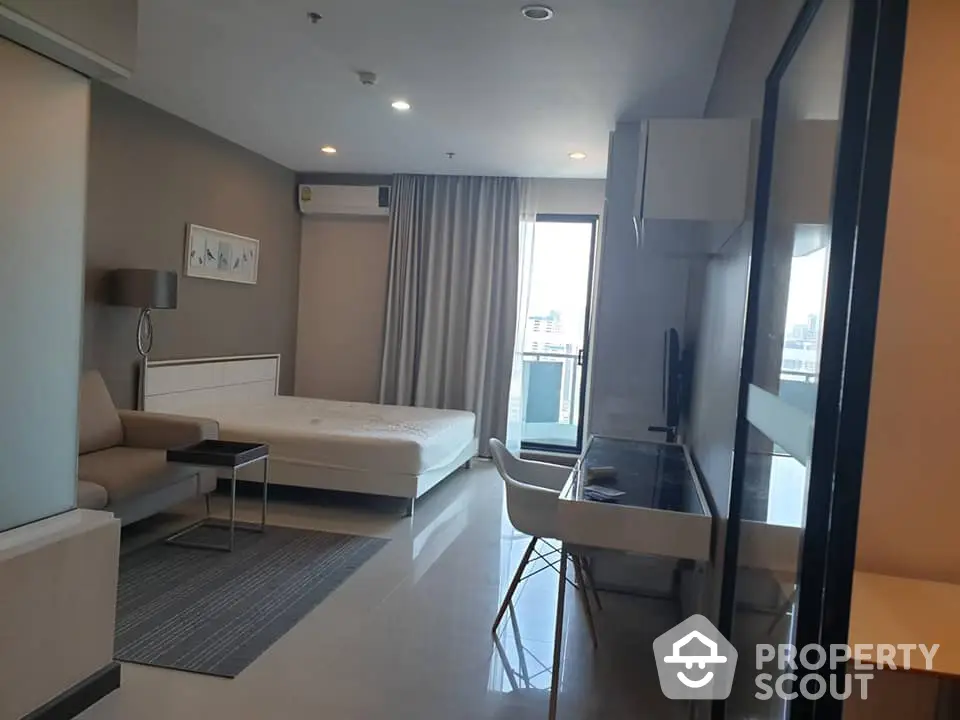 Fully Furnished 1 Bedroom Condo at Supalai Premier Asoke-1