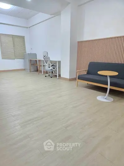 Spacious modern office space with stylish furniture and natural light