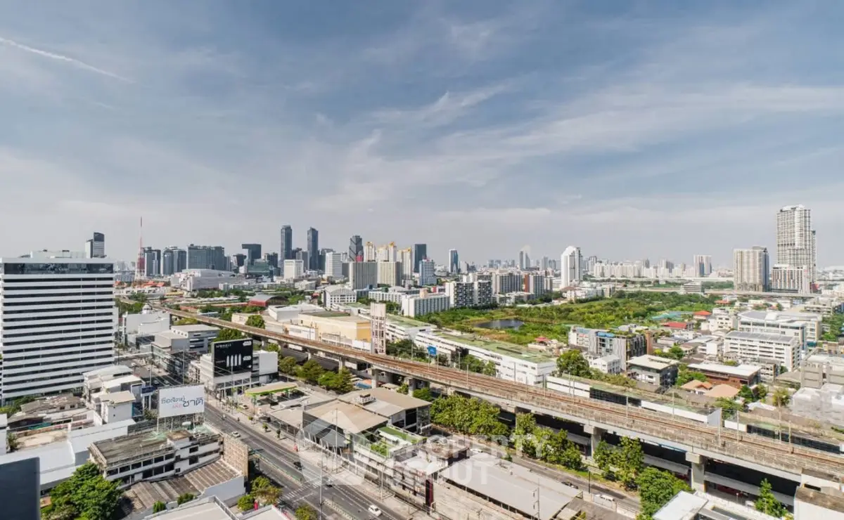 Stunning cityscape view showcasing urban skyline and vibrant city life.