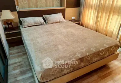 Cozy bedroom with elegant decor and natural light