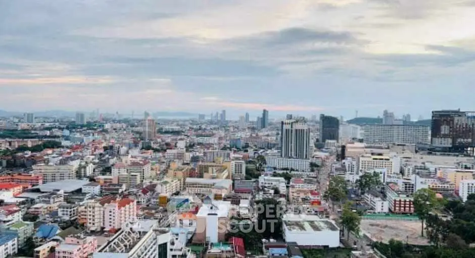 Stunning cityscape view showcasing urban skyline and architectural diversity.