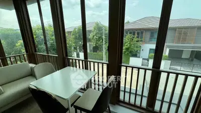 Spacious corner unit with large windows offering a great view of modern residential area.