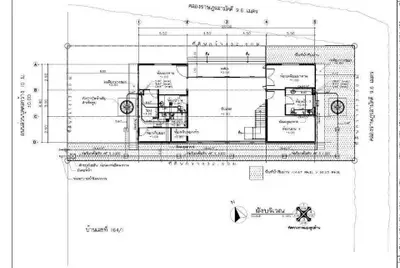 Architectural floor plan showcasing detailed layout of a residential property with precise measurements.