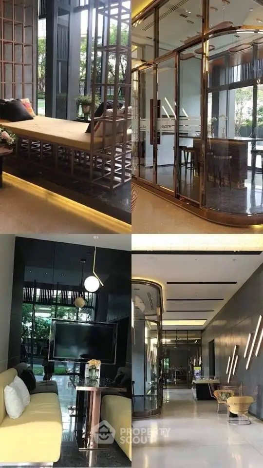 Luxurious modern interior with elegant decor and spacious layout