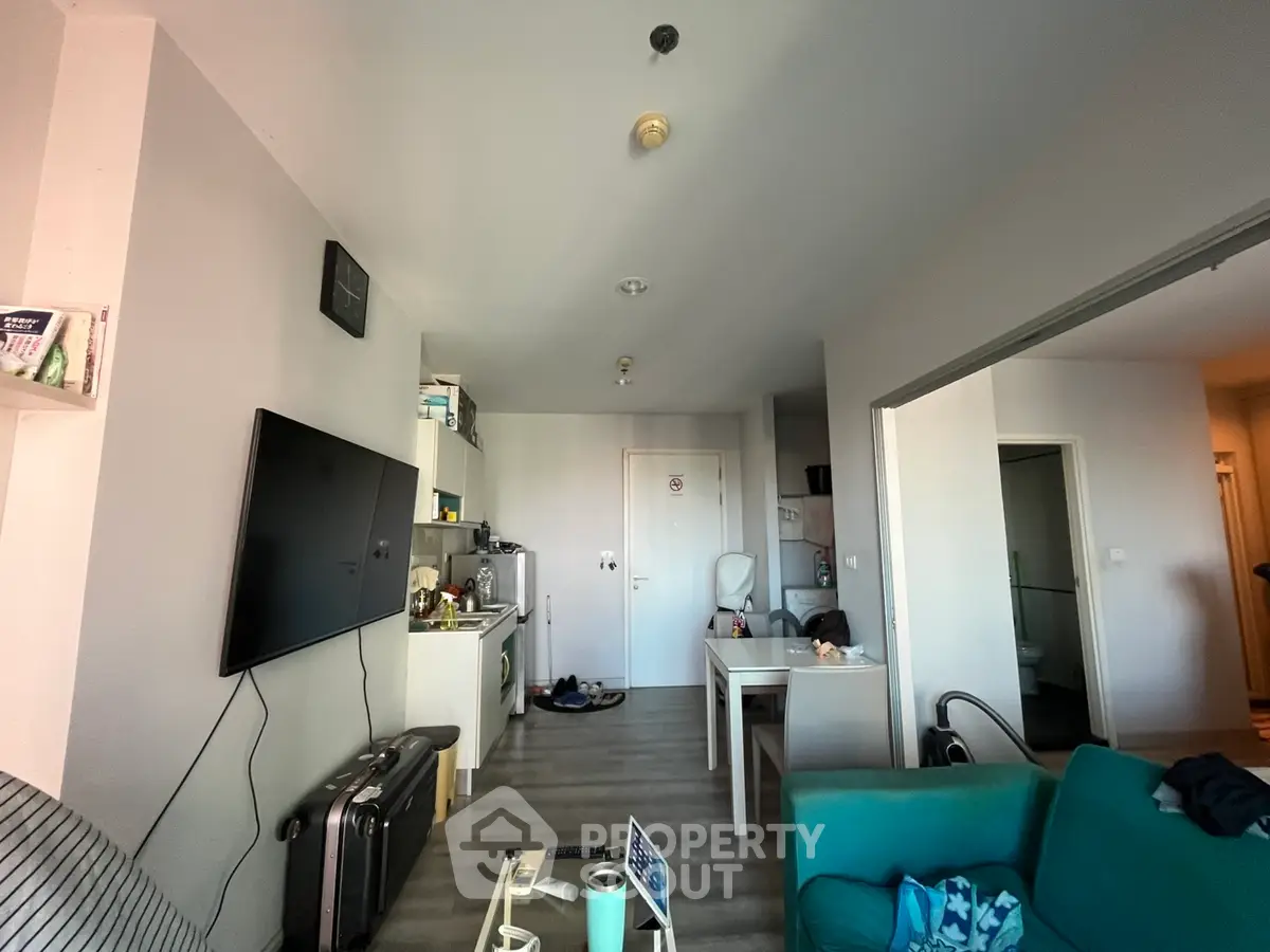 Modern apartment interior with open layout and stylish decor