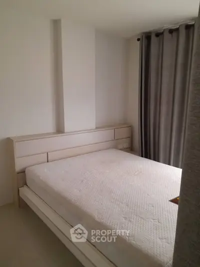 Cozy bedroom with minimalist design and natural light