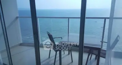 Stunning oceanfront balcony with breathtaking sea views, perfect for relaxation and enjoying the coastal breeze.