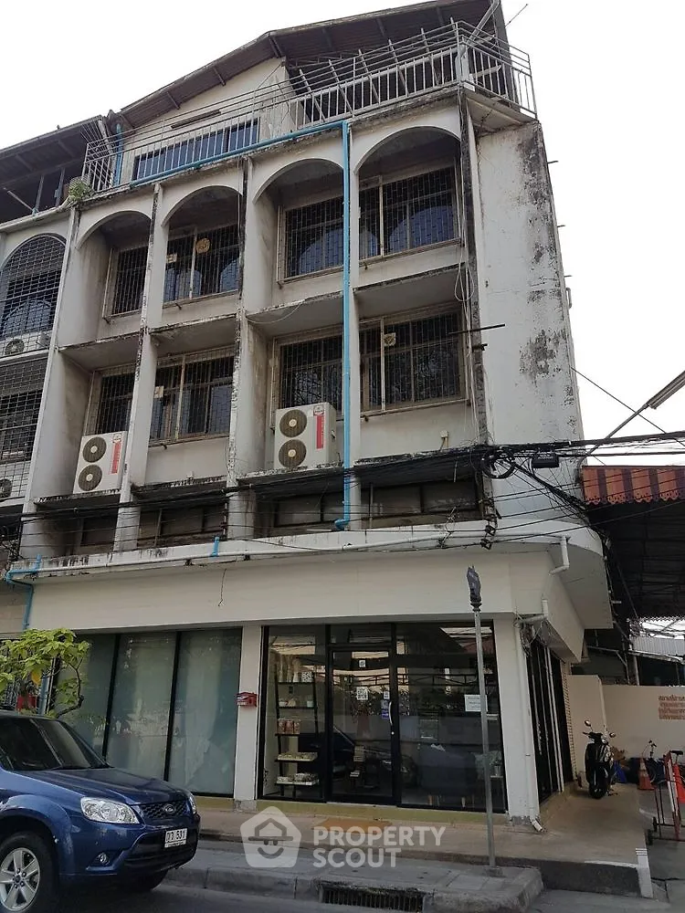 Charming multi-story building with potential for commercial or residential use.