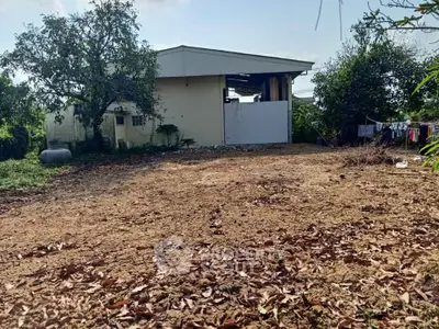 Spacious rural property with a detached building and open yard, ideal for development or agricultural use.