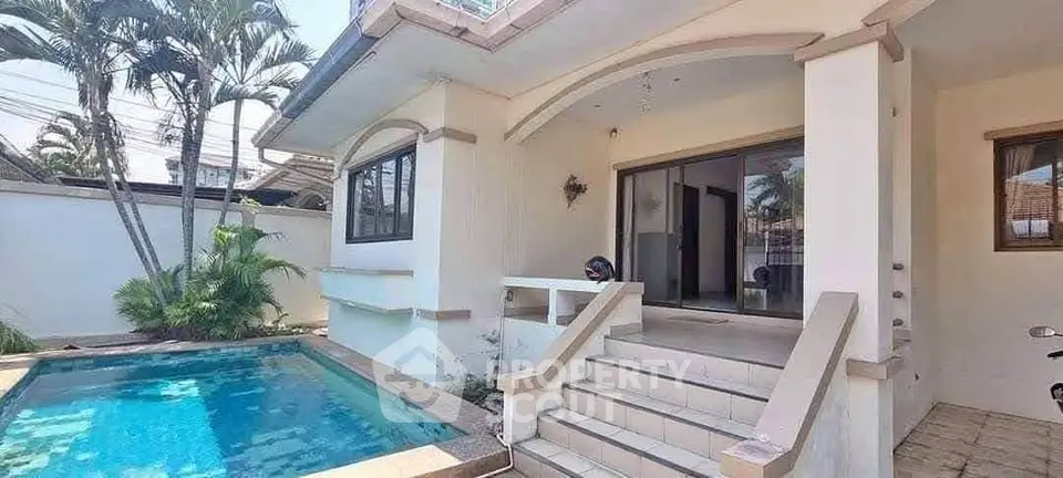 Charming villa with private pool and lush garden, perfect for relaxation and entertaining.
