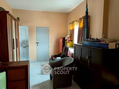 Cozy living room with modern furniture and natural light