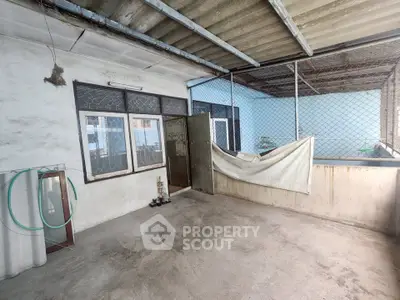 Spacious outdoor area with potential for renovation and customization.