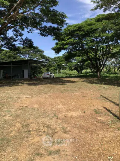 Expansive rural property with lush greenery and open space, ideal for development or agriculture.