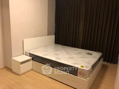 Modern bedroom with new mattress and minimalist design