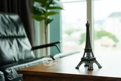 Stylish living room with elegant decor and natural light