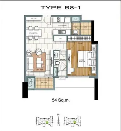  1 Bedroom Condo at Villa Sathorn-5