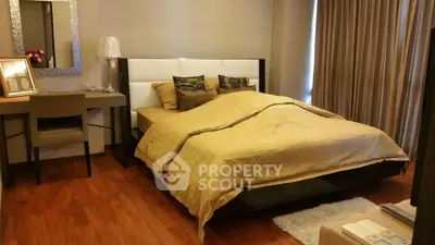 Luxurious bedroom with elegant decor and cozy ambiance