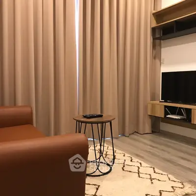  1 Bedroom Condo at Ideo Mobi Asoke Livingroom