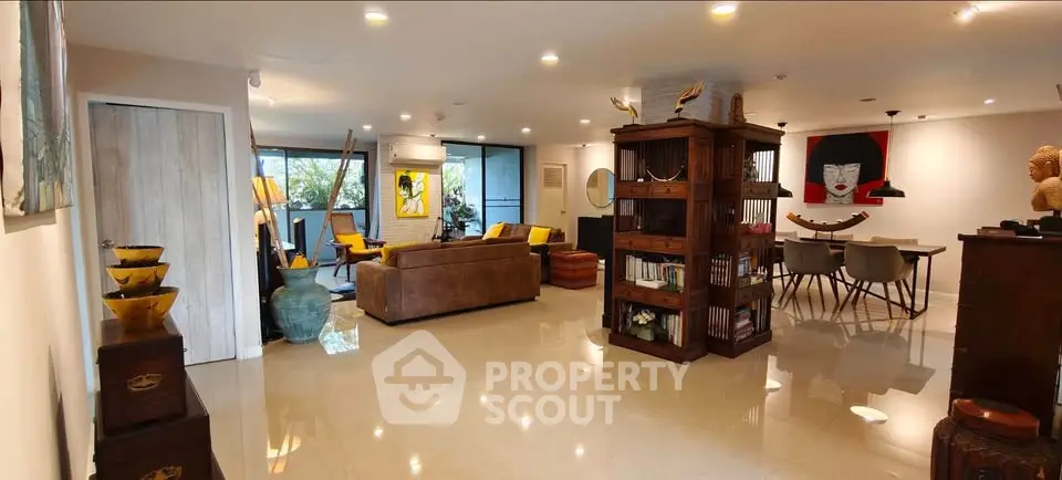 Spacious and stylish living room with modern decor and open layout, perfect for entertaining.