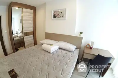 Fully Furnished 1 Bedroom Condo at Ideo Mobi Grand Interchange Bangsue Bedroom