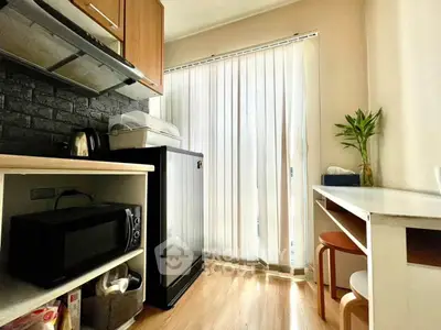 Cozy kitchen with modern appliances and natural light