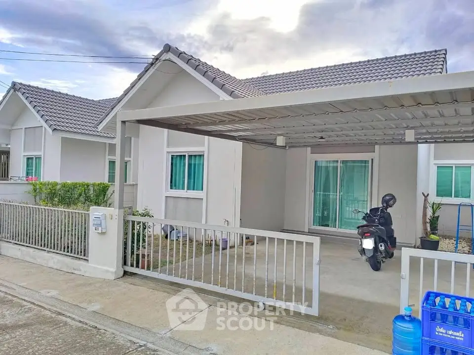 Charming suburban home with covered parking and modern design