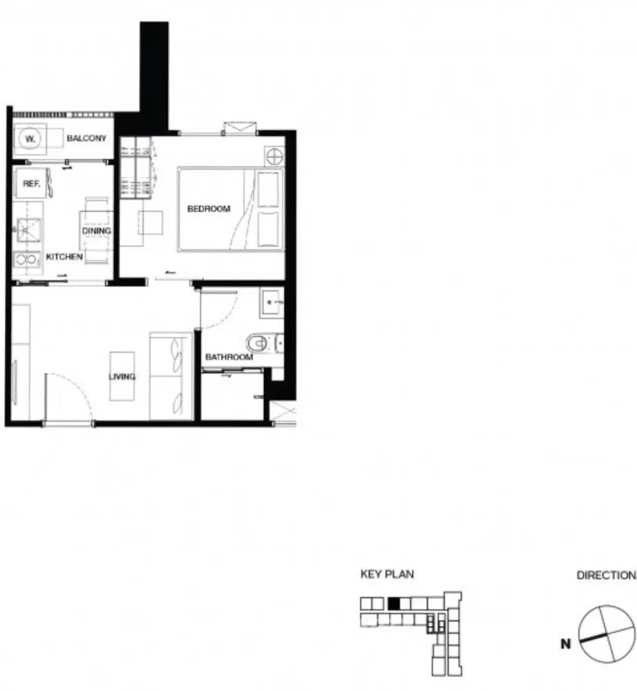  1 Bedroom Condo -1