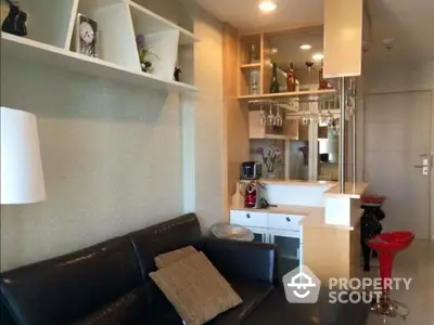 Fully Furnished 2 Bedrooms Condo at Ideo Ratchada Huaikwang-3