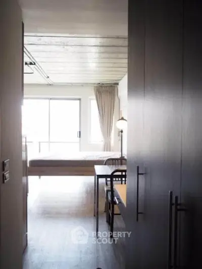 Modern apartment interior with natural light and minimalist design