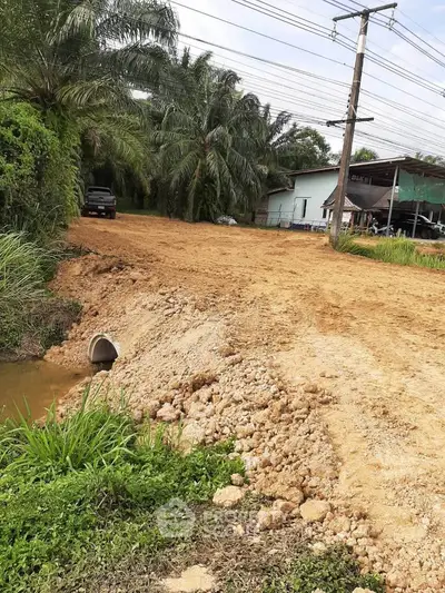 Spacious land plot with potential for development, featuring lush greenery and easy access to utilities.