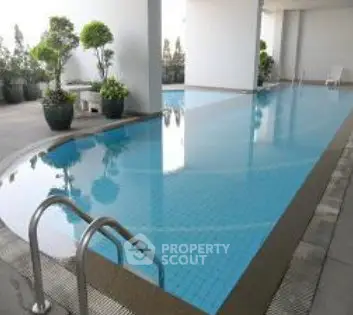 Luxurious rooftop pool with stunning city views and modern design