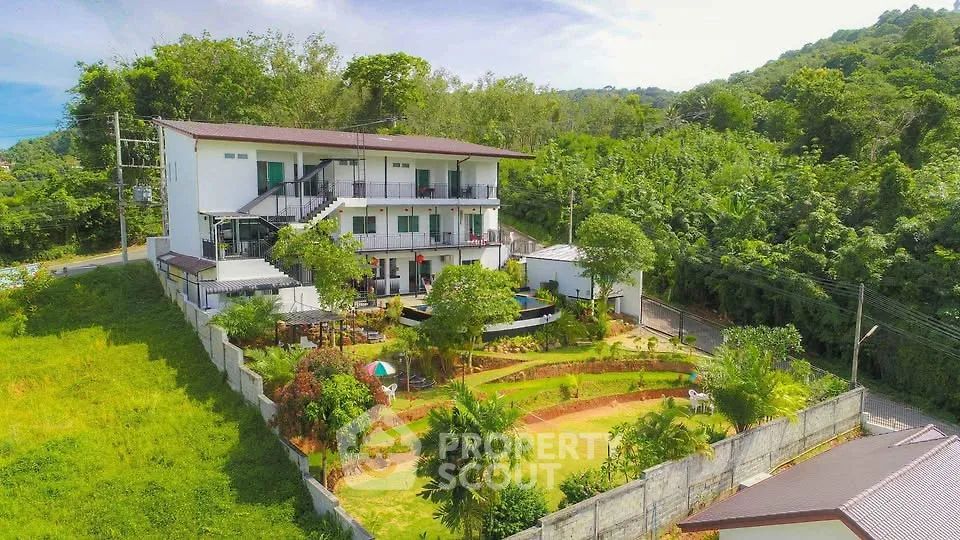 Stunning multi-level property with lush garden and scenic views, perfect for serene living or investment.