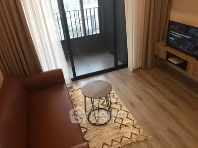  1 Bedroom Condo at Ideo Mobi Asoke Livingroom