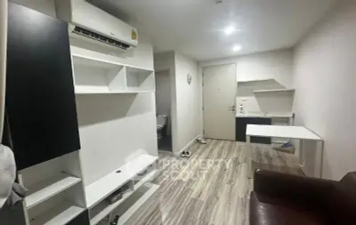 Modern apartment interior with sleek flooring and minimalist design