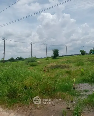 Expansive green land with clear skies, ideal for development opportunities.