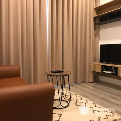  1 Bedroom Condo at Ideo Mobi Asoke Livingroom