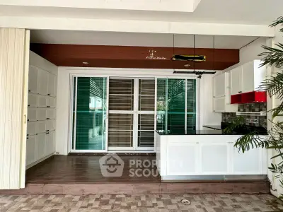 Stylish modern kitchen with open layout and sleek cabinetry, perfect for contemporary living.