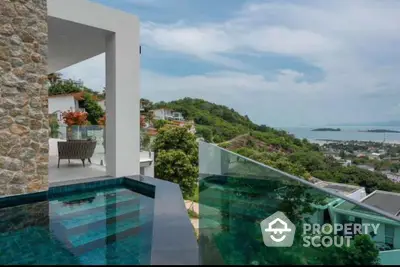 Luxurious villa with infinity pool and stunning ocean view