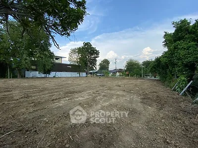 Spacious vacant land plot ready for development in a serene neighborhood.