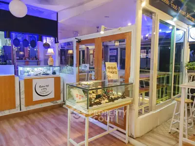 Charming restaurant interior with modern decor and inviting ambiance