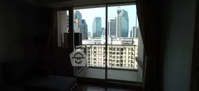 Spacious apartment with stunning city view from private balcony.