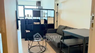 Cozy living room with modern furniture and stylish decor