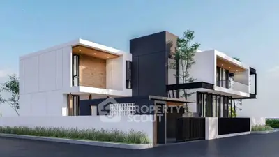 Modern architectural masterpiece with sleek design and spacious layout, perfect for luxury living.