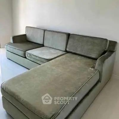 Spacious and comfortable living room with plush sectional sofa