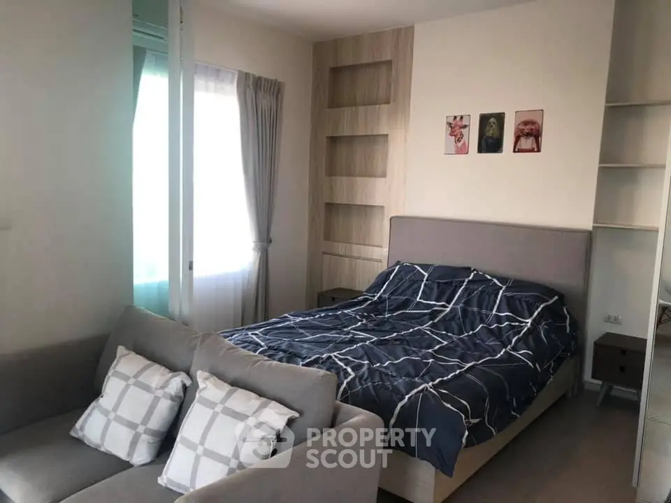 Fully Furnished 1 Bedroom Condo at Chapter One Eco Ratchada Huaikwang-1