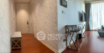 Stylish modern living room with elegant decor and natural light