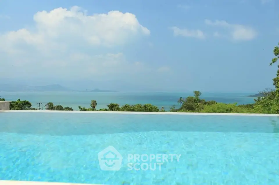Stunning infinity pool with breathtaking ocean view, perfect for luxury living and relaxation.